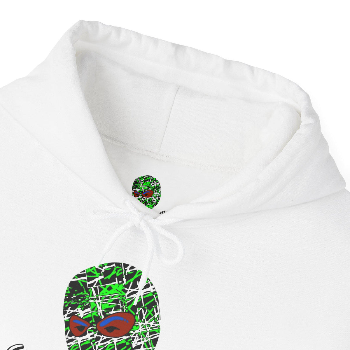ugottahavecharisma White logo hoodie — photo 09