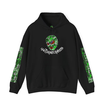 ugottahavecharisma Black logo hoodie — photo 01