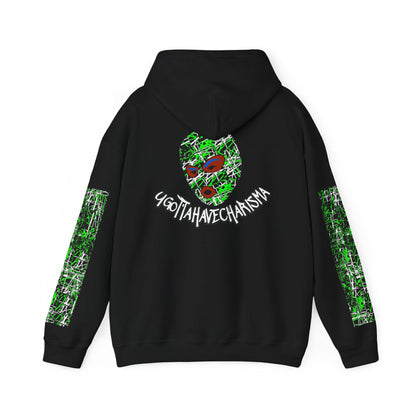 ugottahavecharisma Black logo hoodie — photo 02