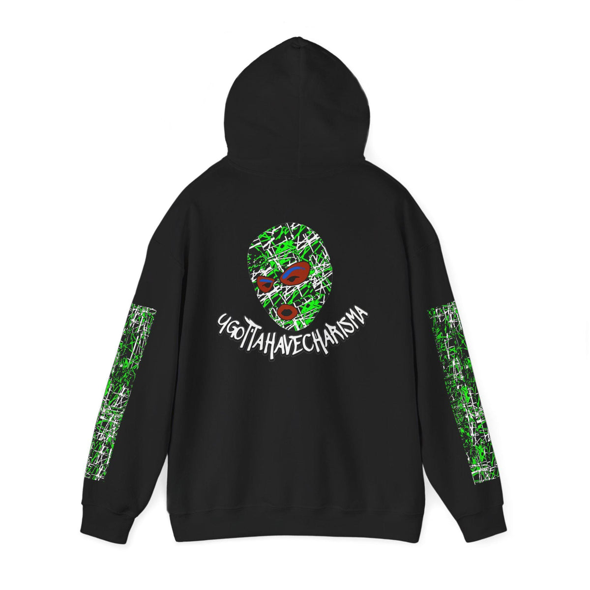 ugottahavecharisma Black logo hoodie — photo 03